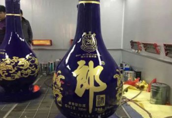 城市瓶子雕塑 風(fēng)景區(qū)彩繪雕塑 抽象擺件