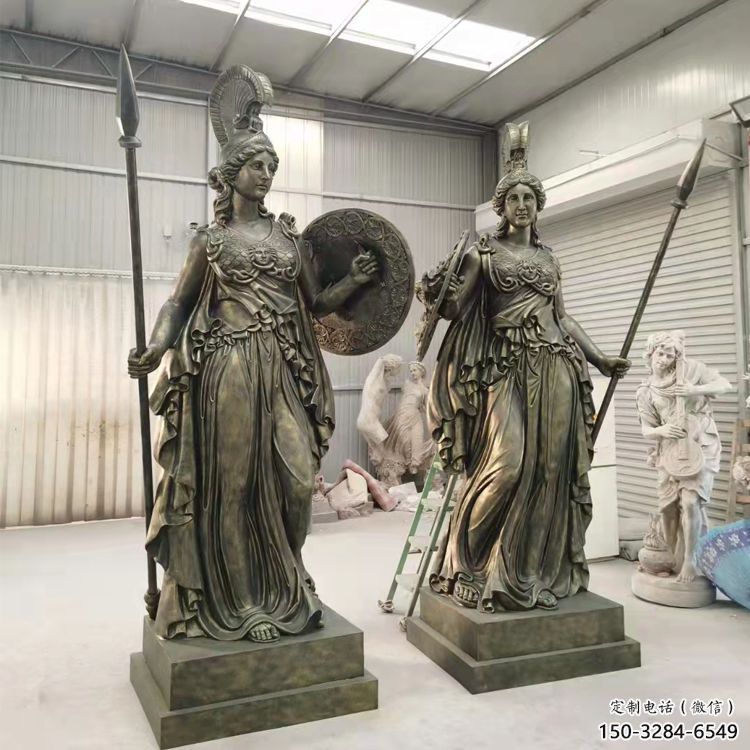 大型武士雕塑 步行街宣傳雕塑 仿真擺件