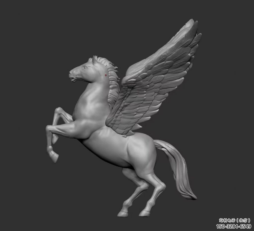 大型飛馬銅雕塑 商業街廣場雕塑 古銅色擺件