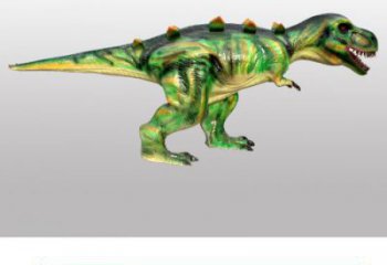 酒店玻璃鋼恐龍雕塑 庭院仿真雕塑 彩繪小品