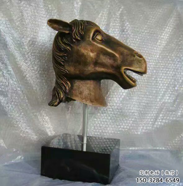 抽象十二生肖銅雕塑 店門口彩繪雕塑 步行街?jǐn)[件