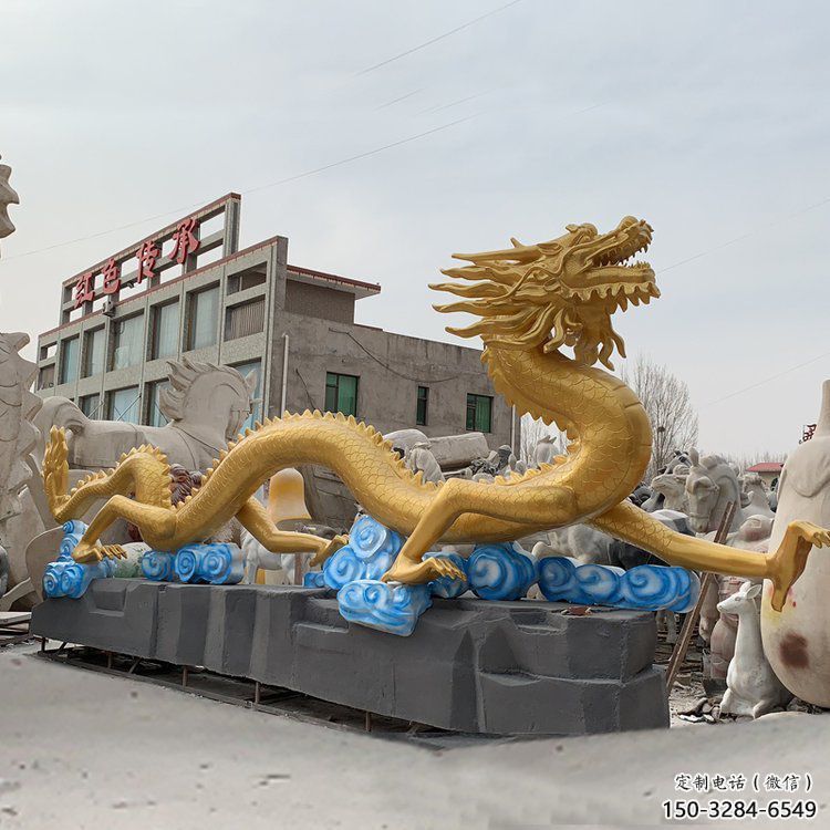 預(yù)定大型龍頭雕塑，鑄銅動物雕塑，房地產(chǎn)售樓處擺件