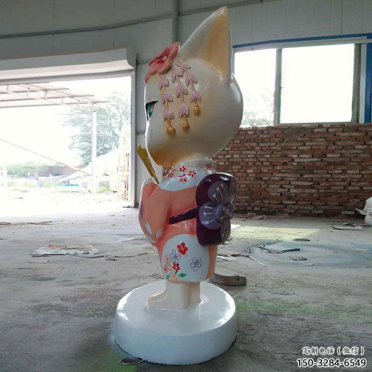 創(chuàng)意狐貍雕塑廠 步行街店門口雕塑 影視劇小品