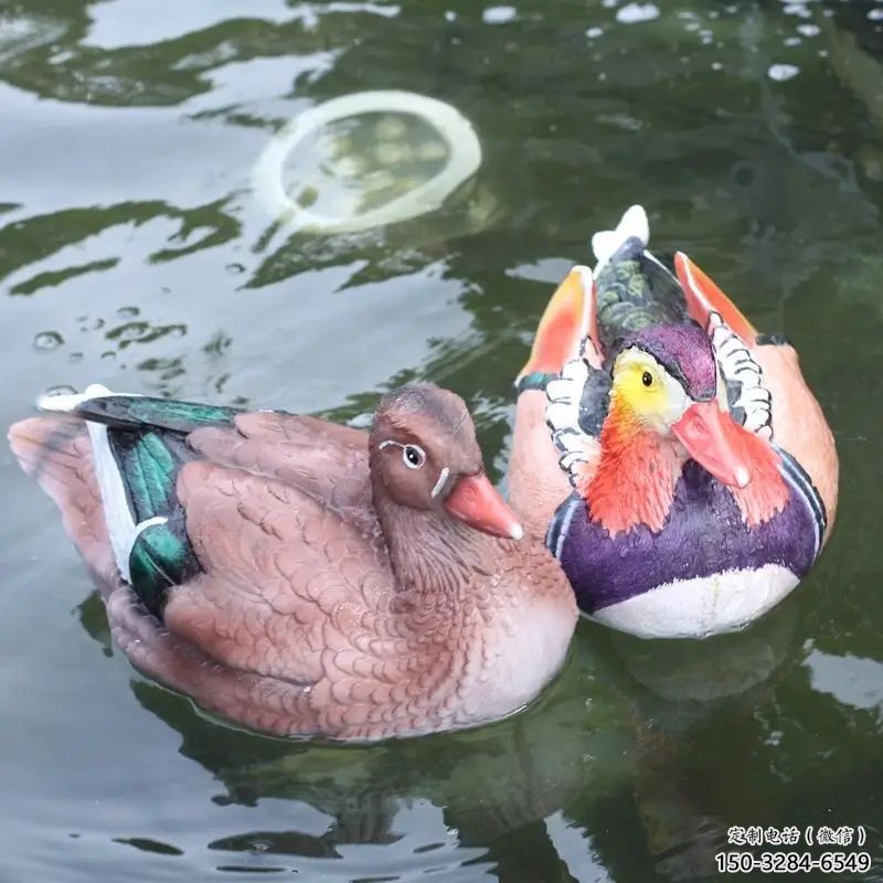 園林鴛鴦雕塑 風(fēng)景區(qū)仿真雕塑 廣場(chǎng)小品