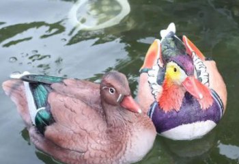 園林鴛鴦雕塑 風(fēng)景區(qū)仿真雕塑 廣場(chǎng)小品