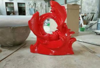 風景區鯉魚雕塑 售樓處廣場雕塑 仿古擺件