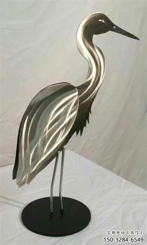 海洋館白鷺雕塑，鍍銅海洋雕塑，鍍銅工藝
