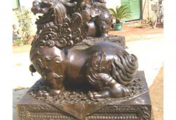 房地產貔貅雕塑，仿古動漫雕塑，噴砂制造