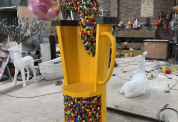 茶壺雕塑，仿古景觀雕塑，仿古擺件