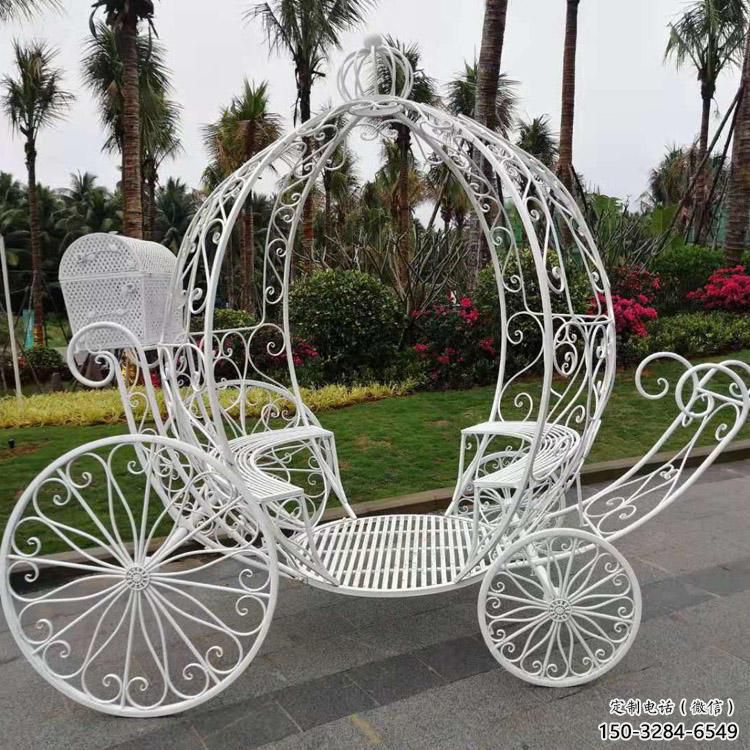 鏤空馬車(chē)雕塑 廣場(chǎng)民俗雕塑 門(mén)口小品