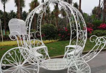 鏤空馬車雕塑 廣場(chǎng)民俗雕塑 門口小品