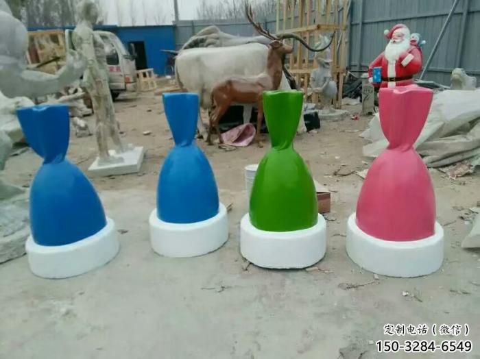 鑄造棒棒糖雕塑 中式村口擺件 景觀雕塑