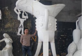 烤漆杯子雕塑 鋼管景觀小品 室內雕塑