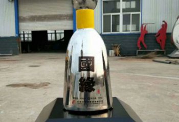 房地產(chǎn)瓶子雕塑 現(xiàn)代景觀擺件 幾何雕塑