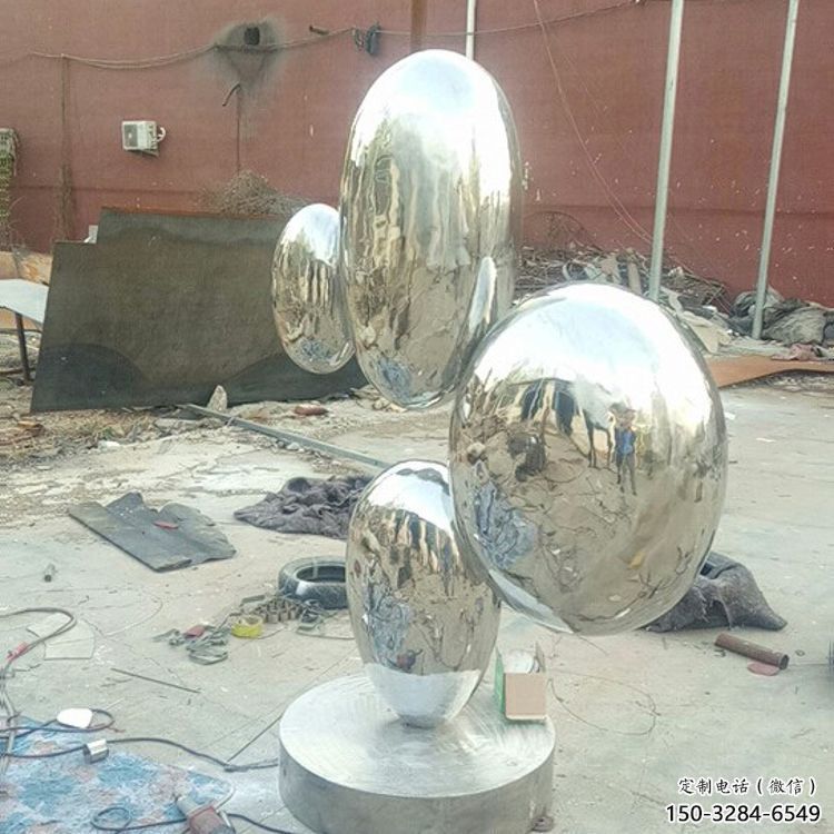 景觀雞蛋雕塑 剪影景觀小品 商業(yè)街雕塑