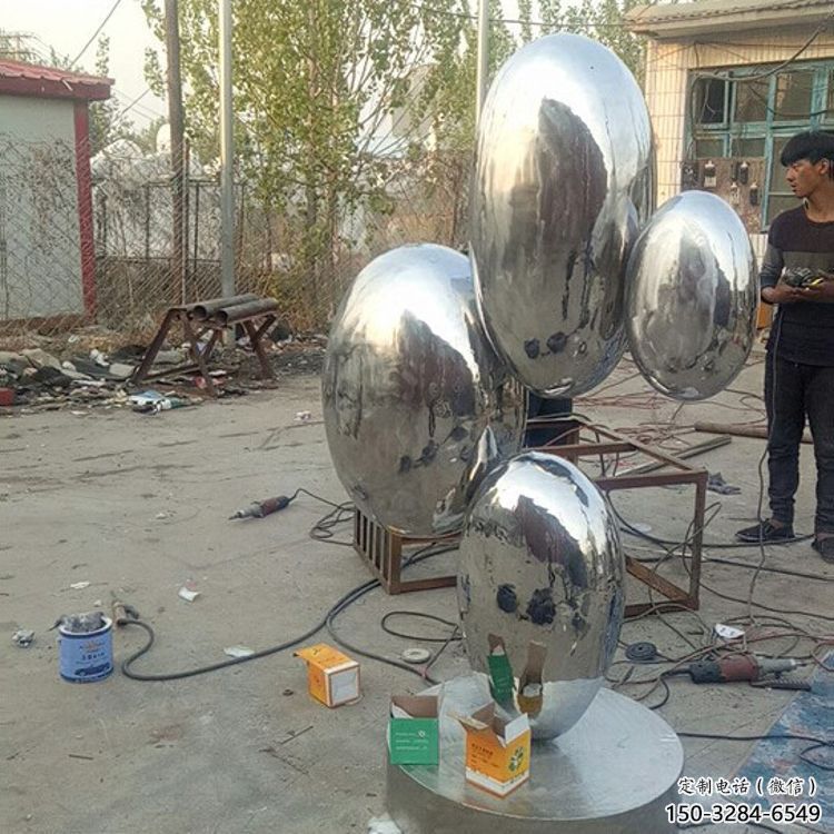 鑄造雞蛋雕塑 中式村口擺件 景觀雕塑