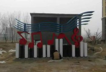 景觀音符雕塑 仿真景觀小品 景觀雕塑