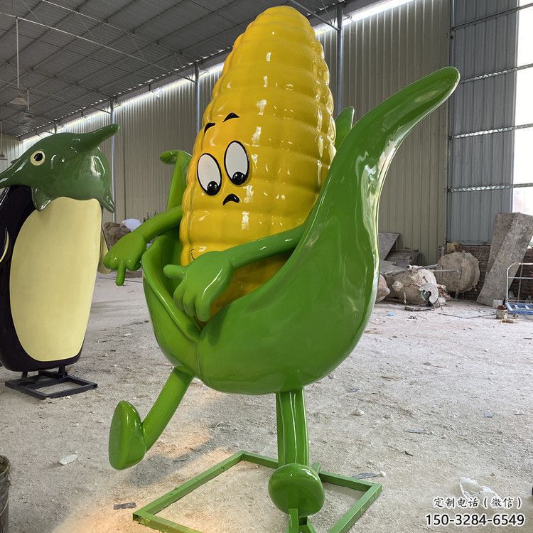 店門口玉米雕塑 創(chuàng)意景觀雕塑 仿真擺件