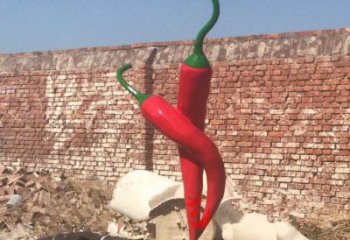 仿真辣椒雕塑 酒店公園雕塑 風(fēng)景區(qū)擺件