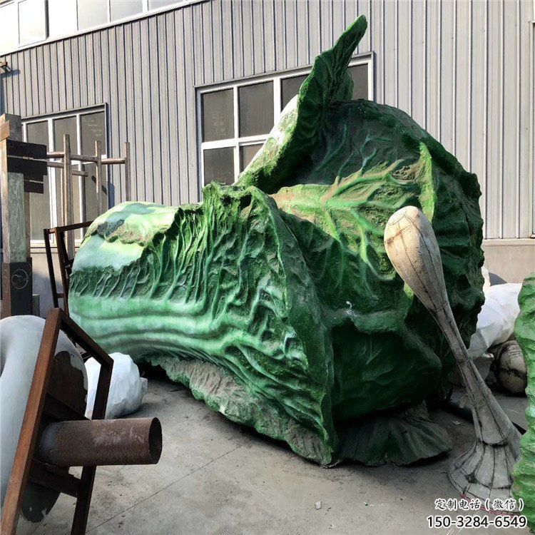 大白菜雕塑 大型城市雕塑 商業(yè)街?jǐn)[件