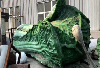 大白菜雕塑 大型城市雕塑 商業街擺件