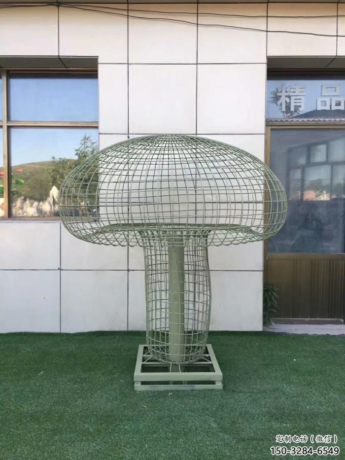 街道鏤空香菇雕塑 現代景觀蔬菜雕塑 彩繪果蔬雕塑