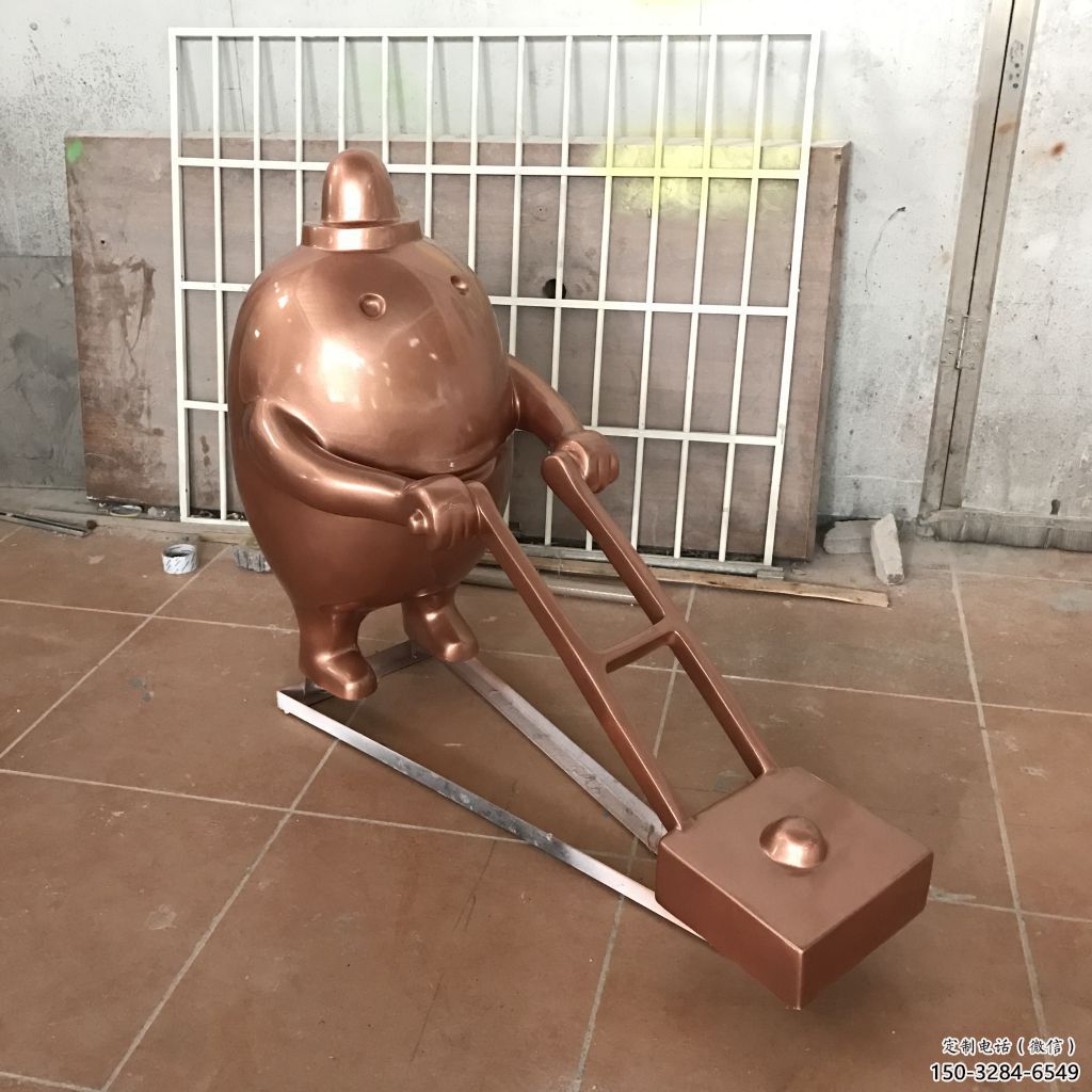 抽象土豆雕塑 店門口彩繪雕塑 步行街擺件