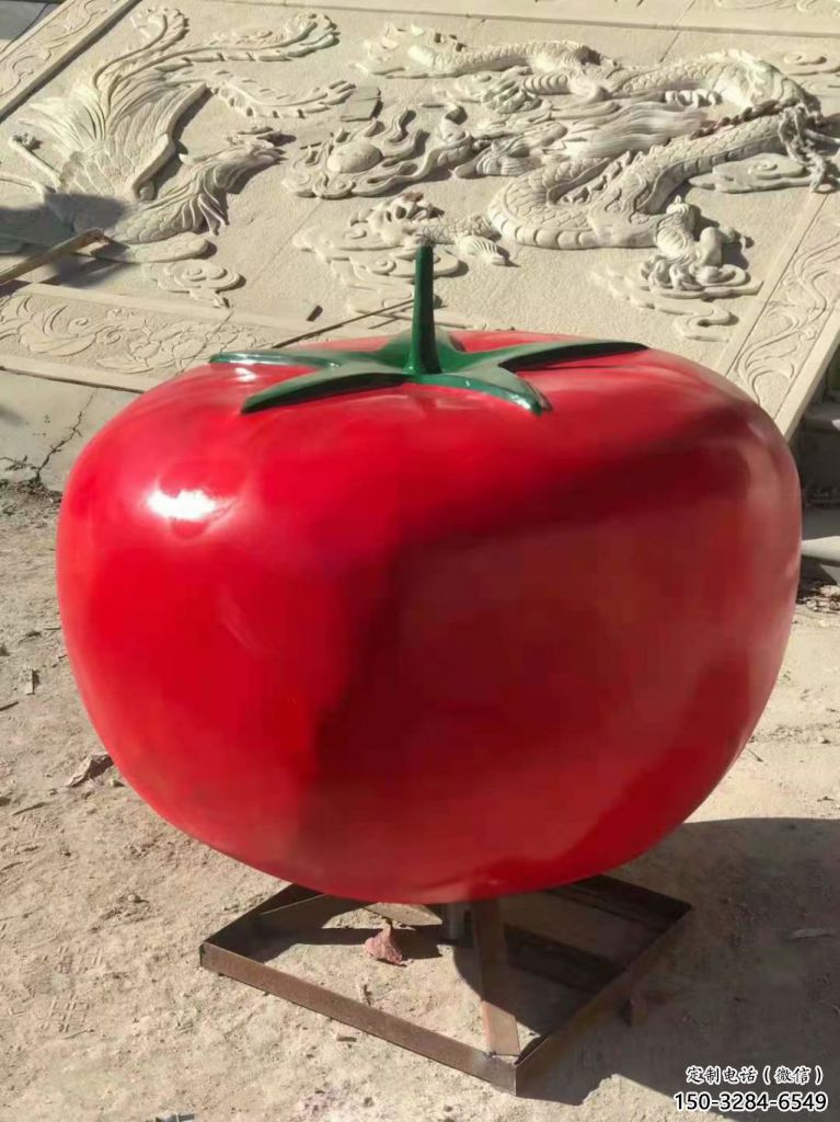 仿真番茄雕塑 酒店公園雕塑 風景區擺件