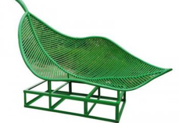 別墅區樹葉雕塑 大型別墅區植物雕塑 剪影花卉雕塑