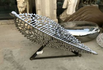 房地產(chǎn)樹(shù)葉雕塑 現(xiàn)代景觀植物雕塑 幾何花卉雕塑