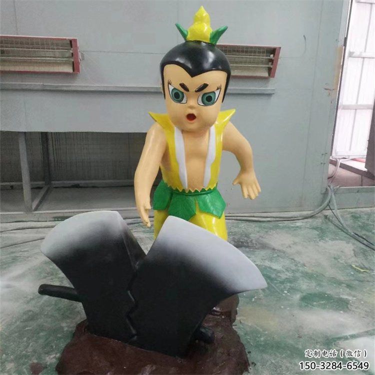 商場葫蘆娃雕塑廠家 卡通雕塑 店門口小品