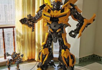 步行街機器人雕塑廠 游樂場卡通雕塑 鑄造動漫雕塑