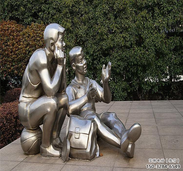 學生少先隊員雕塑 店門口園林雕塑 學生小品