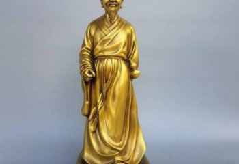 大型華佗雕塑 歐式步行街藥王雕塑 彩繪名醫(yī)雕塑