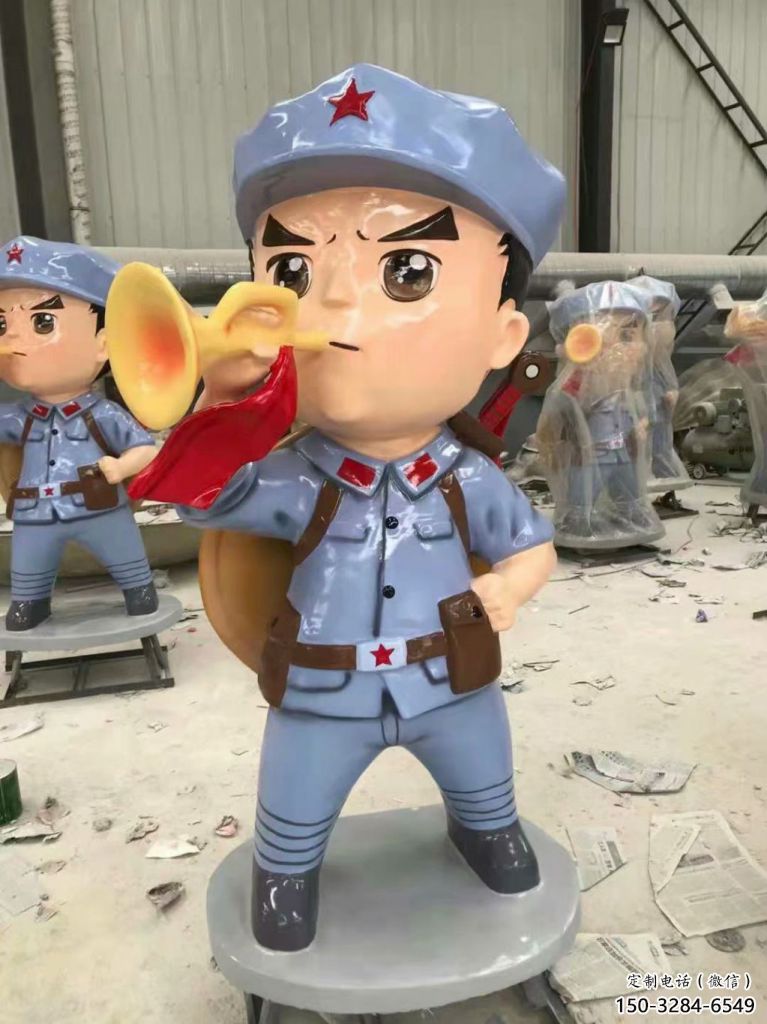 景觀武警雕塑 烤漆大型警察雕塑 酒店戰(zhàn)士雕塑