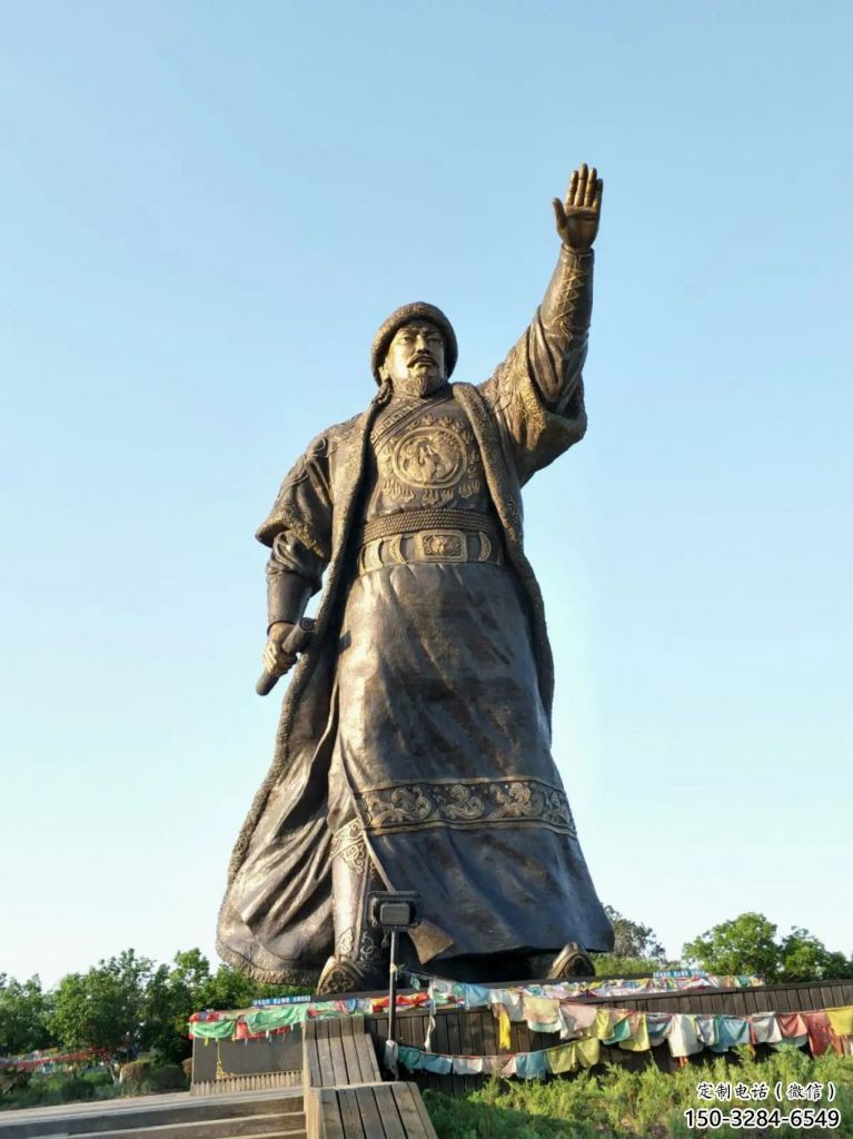 現(xiàn)代皇帝雕塑 大型古代雕塑 鑄銅雕塑