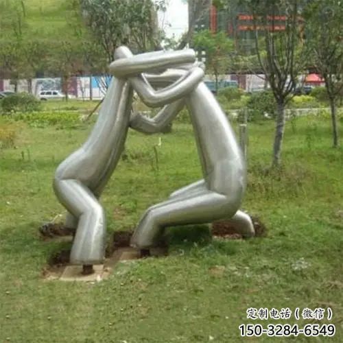 中式大力士雕塑 戶外抽象雕塑 游樂場雕塑