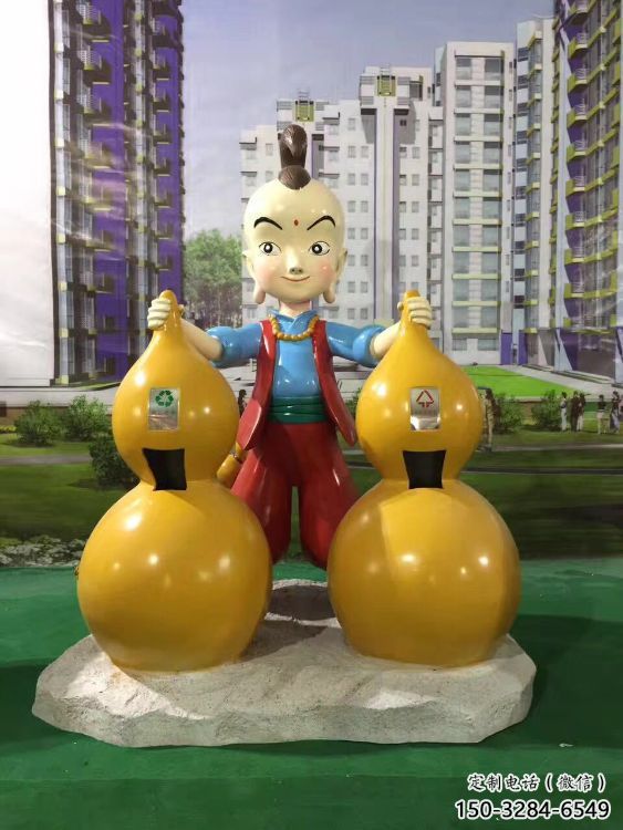 庭院濟公雕塑 公園草地雕塑 鍛造工藝雕塑