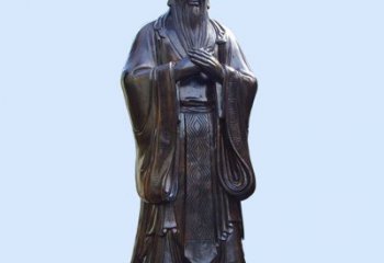 學校孔子雕塑 酒店公園雕塑 風景區擺件