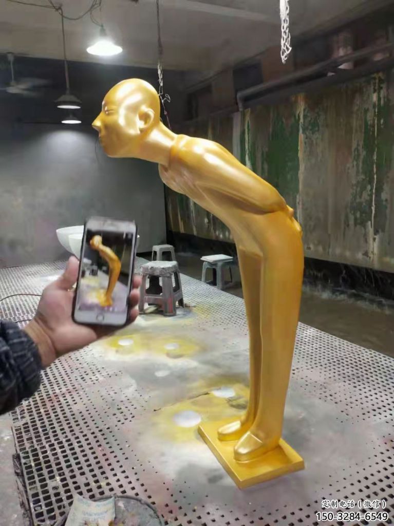 創意迎賓雕塑 步行街店門口雕塑 卡通小品