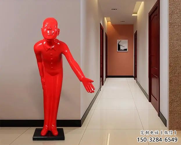 商業(yè)街迎賓雕塑 售樓處雕塑 卡通擺件