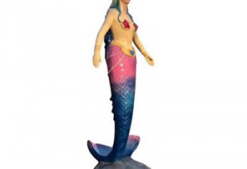 美人魚(yú)雕塑 廣場(chǎng)卡通雕塑 門(mén)口小品