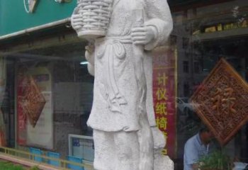 步行街李時(shí)珍雕塑 游樂場景觀古代雕塑 鑄造名醫(yī)雕塑