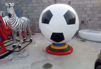 室內(nèi)足球雕塑 仿真景觀球體雕塑 大型球類(lèi)雕塑