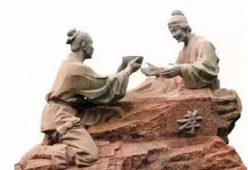 園林孝道雕塑 大型景觀古代雕塑 中式文化雕塑