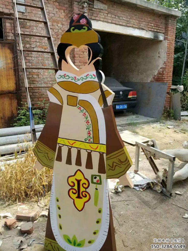 房地產皮影雕塑 現代雕塑 幾何傳統雕塑