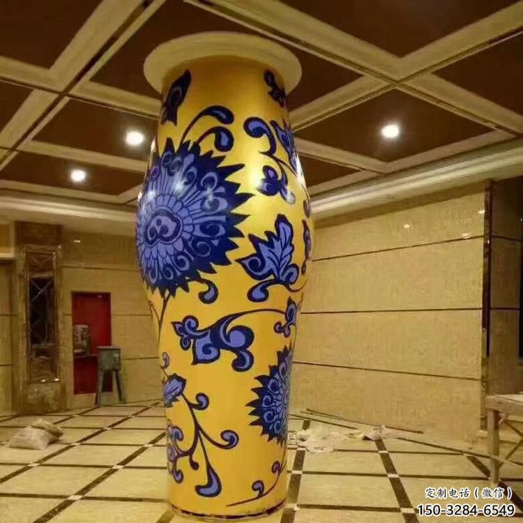 庭院花瓶雕塑 公園瓶子雕塑 鍛造雕塑