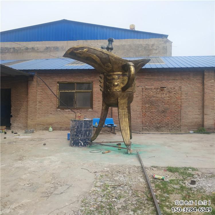 公園酒杯雕塑 創意企業酒杯子雕塑 美陳杯子雕塑