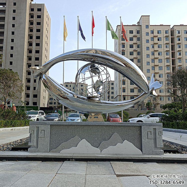 廣場(chǎng)眼睛雕塑 抽象雕塑 烤漆眼球雕塑