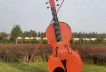 大型琵琶雕塑 鍛造發(fā)光樂器雕塑 房地產(chǎn)音樂雕塑